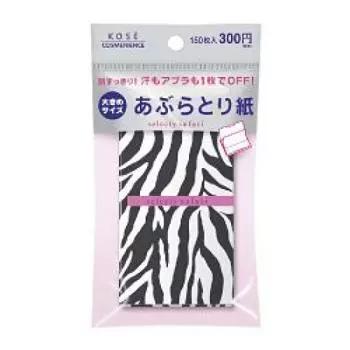 Kose Convenience Store Selecty Safari Oil промокательная бумага 150 листов
