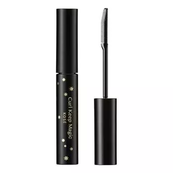 Kose Cosmetics Curl Keep Magic Mascara Прозрачная черная тушь для ресниц База для верхнего покрытия Водостойкая тушь 5,5 мл
