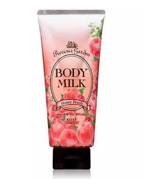 KOSE Precious Garden Молочко для тела 200 г (Медовый персик)