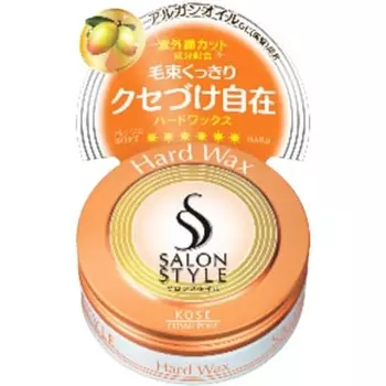 KOSE SALON STYLE Воск для волос C твердый мини 23 г