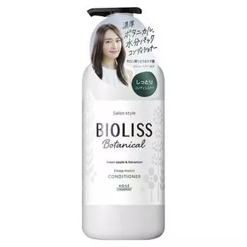 KOSE Violis Botanical Deep Moist Conditioner Зеленое яблоко и герань, 1 шт, 480 мл