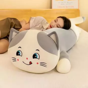 Кошачьи плюшевые игрушки 60cm серый