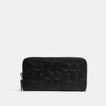 Кошелек-аккордеон Coach из фирменной кожи