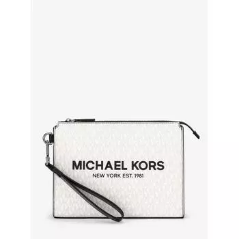 КОШЕЛЕК MICHAEL KORS COOPER БОЛЬШОЙ 37R4LCOU9B3535 ЯРКО-БЕЛЫЙ F