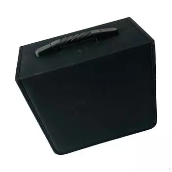 Кошелек с черными рукавами-органайзерами для дисков 400PCS Oxford Cloth