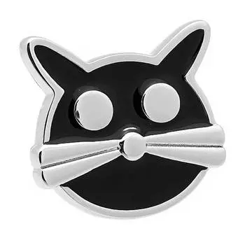 Кошка, кошка, булавки, булавка на лацкан, булавка112 чёрный