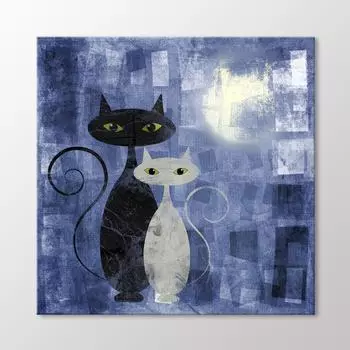 Кошки Живопись