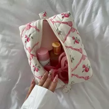 Косметичка Fashion Rose для путешествий — большая, портативная для хранения средств по уходу за кожей и косметики