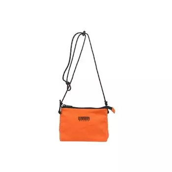 Косметичка Sacoche Pouch Nep Logo Canvas Стильный бренд [Универсальный комбинезон] (ОС, ОРГ) оранжевый