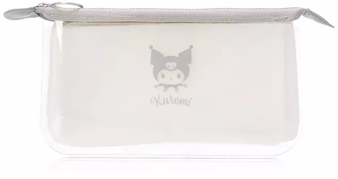 Косметичка Sunstar Stationery Sanrio Clear Pouch mitte Mitte Flat Kuromi Black [Sunstar Stationery]