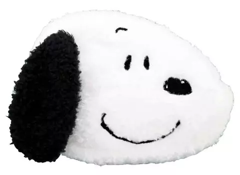 Косметичка UNIC PEANUTS Face Snoopy ES441A Популярный персонаж Подарок Логотип Вышитый кошелек Аксессуар Чехол (черный)
