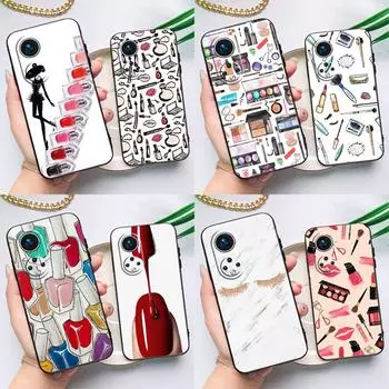Косметика лак для ногтей для Huawei Honor Magic 5 Lite 70 50 X8 X9 a P20 P30 P40 P50 P60 Pro P Smart Nova 9 5T чехол Huawei P60 Pro