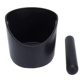 Косой черный кофе Knock Box Grounds Box Knock Bin для кофеен, баров, семейных кухонь L белый