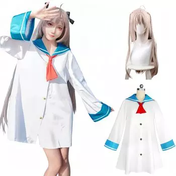 Костюм для косплея Atri Костюм моряка One Piece Atri Косплей Озорная горничная Atri Косплей Костюм Atri My Dear Moments Косплей Костюм Маскарадное мероприятие