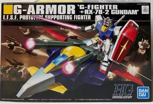 Костюм истребителя HGUC G Armor No.050 1/144 (G + RX-78-2 Гандам) (Мобильный Гандам)