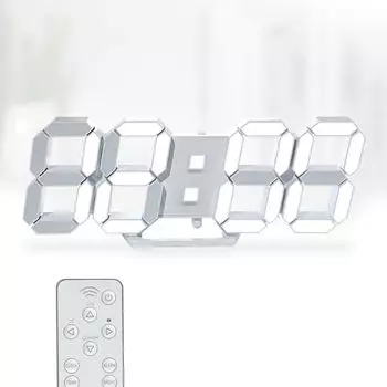 KOSUMOSU ACD-215W светодиодные настенные часы белого цвета