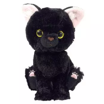 Котенок Sun Lemon, черный кот 15 xx см, мягкая игрушка Кот 16,3 7,2 P-7551