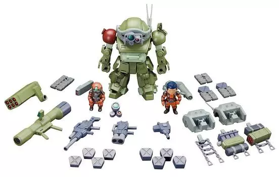 Kotobukiya Armored Trooper Votoms Red Shoulder Document Roots of Ambition Scope Dog Turbo Custom Sansa Battle Specification Gregorou Machine Byman