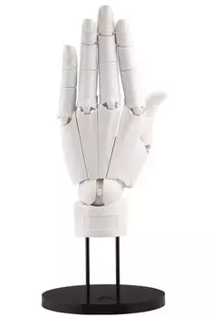 KOTOBUKIYA ARTIST SUPPORT ITEM Hand Scale Action Figure Модель/L - БЕЛЫЙ - 1/1 серый