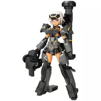 KOTOBUKIYA Frame Arms Girl Gorai Kai [черный] с противотанковой ракетой типа FGM148, высота приблизительно. Пластиковая модель размером 160 мм, не масштабированная
