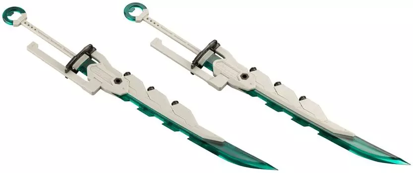 KOTOBUKIYA Hexa Gear Booster Pack 016 super large tactical sword Total length 220mm scale plastic model (Fire-type Suikun ) approx. 1/24