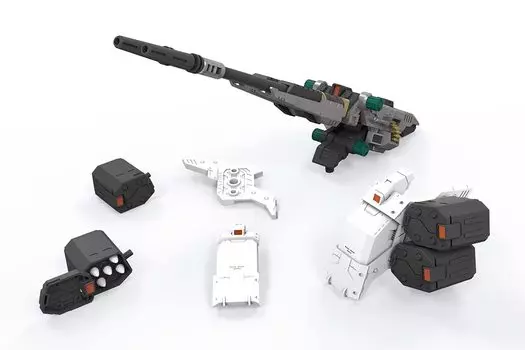 KOTOBUKIYA HMM ZOIDS Zoids индивидуальные детали двойная снайперская винтовка AZ5 двойной ракетный контейнер набор общая длина 270 мм масштаб пластиковая модель и приблизительная. 1/72
