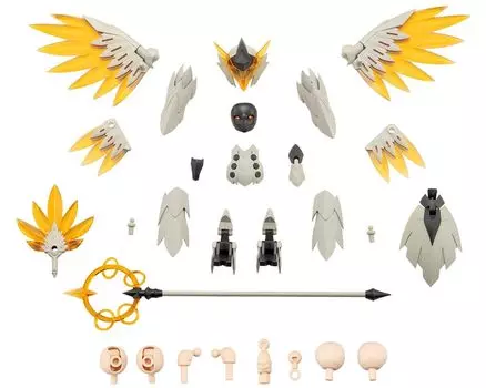 Kotobukiya Infinite Encounter Megalomaria Metamorphosis Unit White 180mm plastic model Ex-Armor Eagle, approx. tall, non-scale