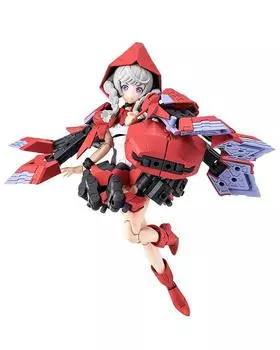 Kotobukiya Megami Device Chaos и Pretty Little Red Riding Hood Высота приблизительно. Пластиковая модель KP614 масштаба 150 мм, 11