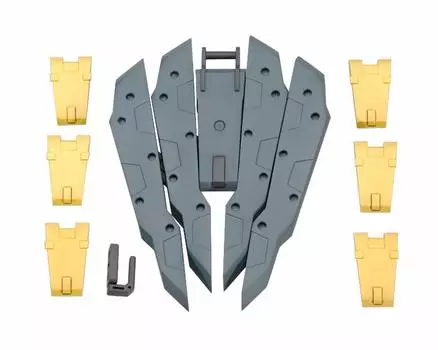 Kotobukiya Modeling Support Goods Weapon Unit Freestyle Shield Plastic Model Parts MW19R M.S.G Non-Scale