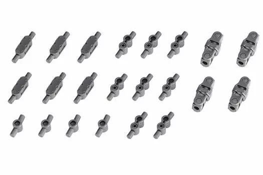 KOTOBUKIYA Моделирование Поддержка Товары Mecha Supply 18 Соединений Набор D Общая Длина 21 мм Пластиковая Модель MSG Приблизительно. Немасштаб