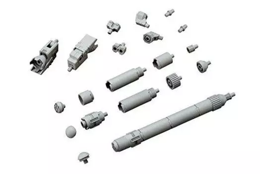 KOTOBUKIYA MSG Modeling Support Goods Mecha Supply 04 Топливный бак (Круглый) Общая длина приблизительно. Пластиковая модель размером 110 мм, не масштабированная
