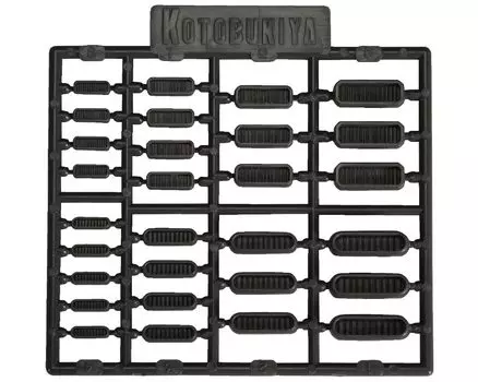 Kotobukiya MSG Modeling Support Goods Пластиковый блок P126 Duct Nozzle III Немасштабная пластиковая модель