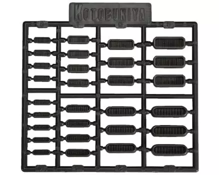 Kotobukiya MSG Modeling Support Goods Пластиковый блок P126 Duct Nozzle III Немасштабная пластиковая модель