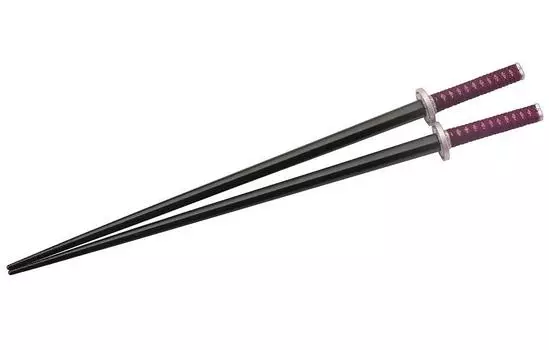 Kotobukiya Samurai Chopsticks Japanese Sword Motochika Chosokabe with Sword Stand Type Chopstick Rest