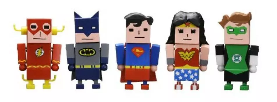 Kotobukiya Trading Mini Figure JUSTICE LEAGUE Korejanai 0 PVC Painted Trading Mini Figure Немасштабируемый