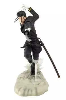 KOTOBUKIYA TV аниме Kenshin Swordsman Romantic ARTFX J Хадзимэ Сайто масштабная ПВХ окрашенная готовая фигурка Rurouni -Meiji Story 1/8