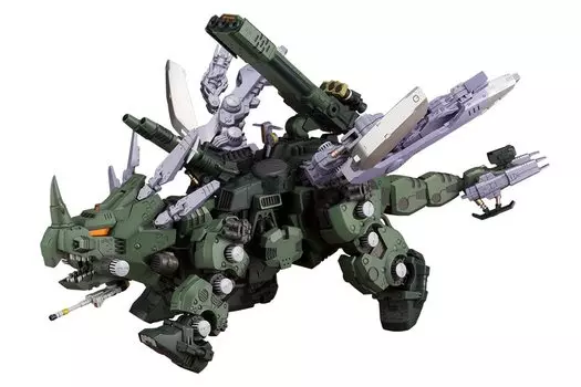 KOTOBUKIYA ZOIDS Green Horn AB Общая длина 340 мм Масштабная пластиковая модель приблизительно. 1/72