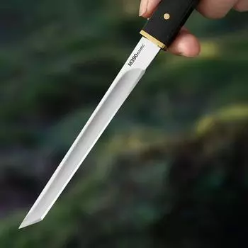Кованый нож для мяса с обвалкой, нож из нержавеющей стали, монгольский кухонный нож для ручного мяса, фруктовый нож, нож для жареного стейка из баранины с крышкой 6 inch