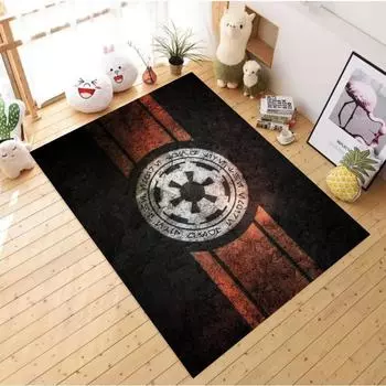 Ковер Galactic Empire Rebel Alliance, ковер со световым мечом, ковер для детской комнаты, коврик для гостиной, коврик для кинотеатра, моющийся ковер, противоскользящий коврик для двери 40X60cm-16x24in