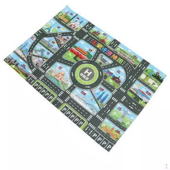 Ковер World Road, игровой коврик, игрушки, детский образовательный игровой коврик для комнатной игры