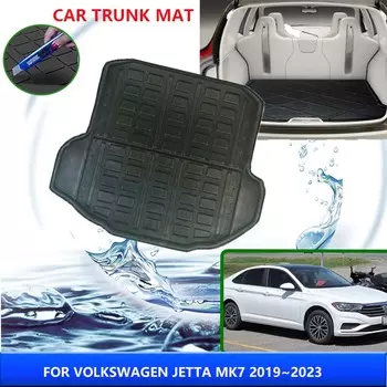 Коврик для багажника VW Volkswagen Jetta 7 MK7 Vento 2019 2020 2024 2024 2024 Термостойкий коврик для хранения Автоаксессуары