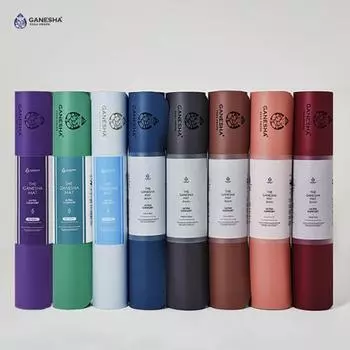 Коврик для йоги Ganesha Ultra Comfort 6MM aloe green