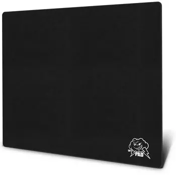 Коврик для мыши SkyPAD XL Gaming Glass с логотипом, профессиональный коврик для мыши eSports большого размера, 400 x 500 мм, черный, специальная стеклянная поверхность для повышенной точности чёрный