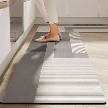 Коврик для ванной Wabi-Sabi Diatom Mud Absorber, нескользящий, простой в уходе 40*60cm Diatom Mud