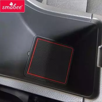 Коврик Smabee для ворот и слотов для чашек для Honda Vezel HR-V 2024 2024, противоскользящие аксессуары для дверных накладок, нескользящие коврики, резиновая подушка для подставок, ПВХ L