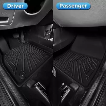 Коврики TPE для 2025 Hyundai Santa FE 5 Seater Всепогодная защита пола Подкладка для багажника Ковровое покрытие для пола(Негибридный)