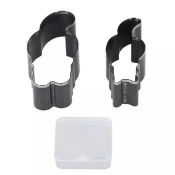 Кожаное ремесло Высечка Дырокол Край Drop Cutting Mold DIY Mold Инструмент ручной работы Сверление отверстий в коже Ручное ремесло Кожаное ремесло Кромкорезка