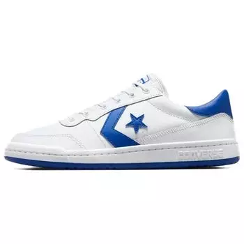 Кожаные бело-синие кроссовки унисекс Converse Fastbreak Pro A10202C 38.5