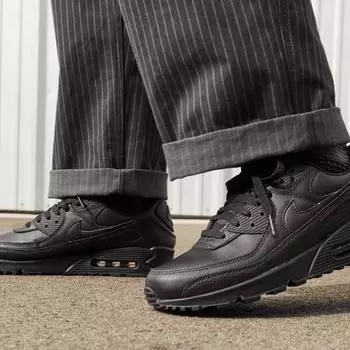 Кожаные кроссовки Nike Air Max 90, CZ5594-1020093107