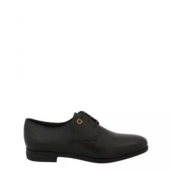 Кожаные модельные туфли Salvatore Ferragamo Spencer черный